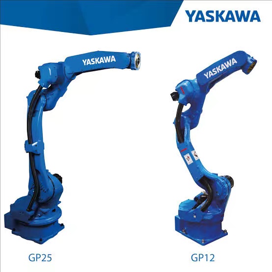 YASKAWA MOTOMAN GP12 Dengan Pistol Las Sebagai Robot Las Untuk Robot ...