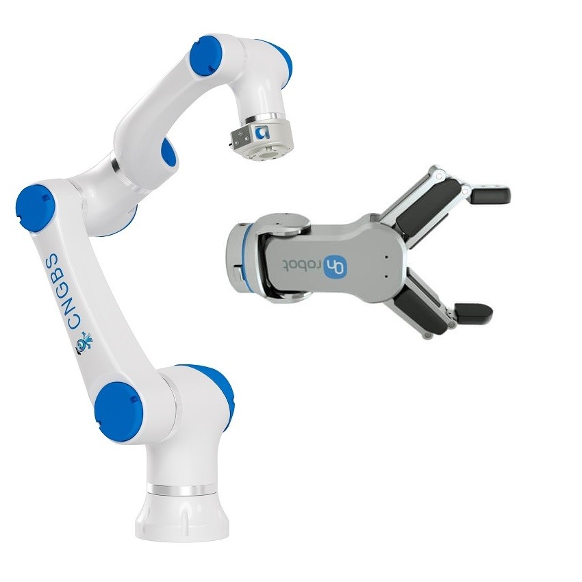 6-Axis Collaborative Robot Arm Berat 18kg dengan Onrobot Robot Gripper ...